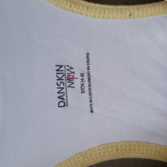 Danskin Now Active Tank Size S Yellow - Picture 6 of 10